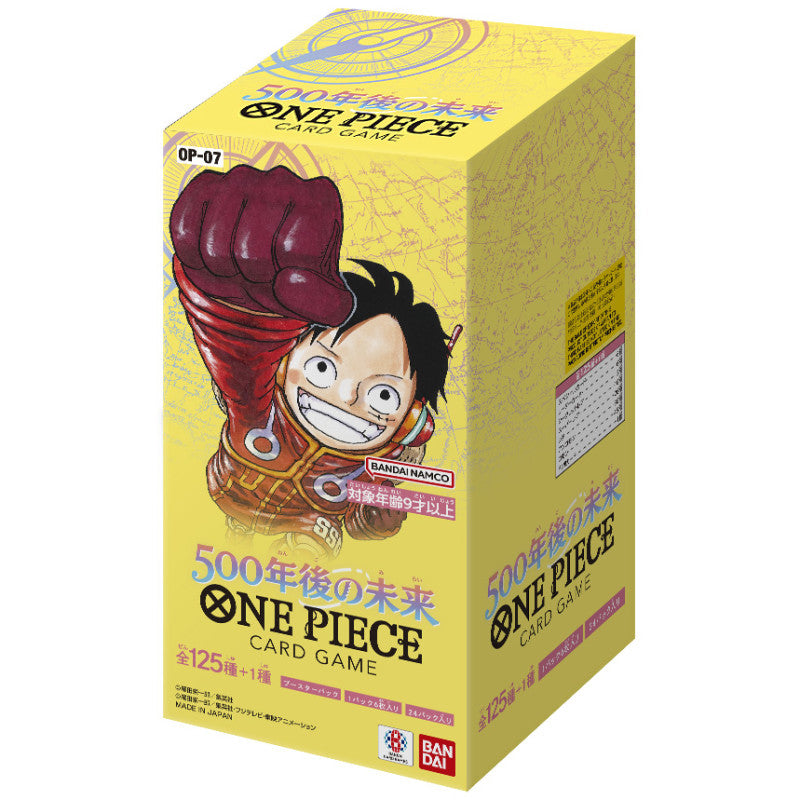 One Piece Card Game - Display 24 Boosters OP07 "500 Years in the future" Version JAPONAISE !
