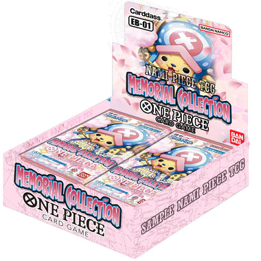 One Piece Card Game "Extra Booster Memorial Collection" EB01 - Version Anglaise !