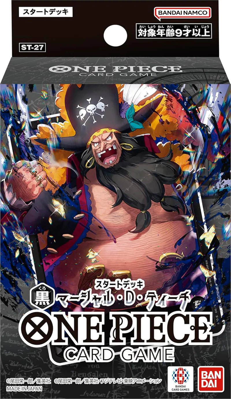 Précommande ! One Piece Card Game ST27 "Marshall.D.Teach" - Version Anglaise