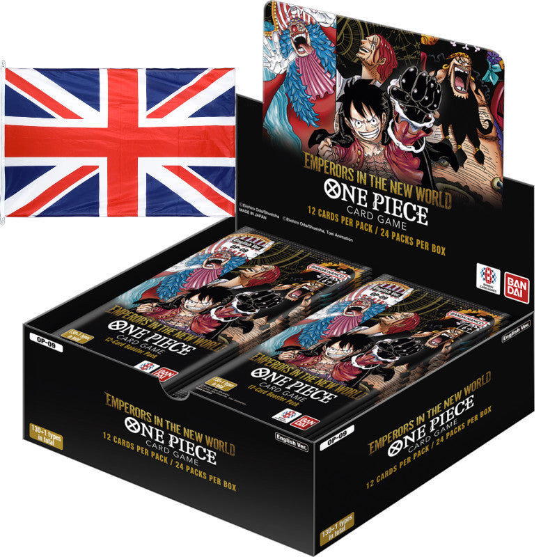op-09 english booster box One Piece Card Game ! Display 24 Boosters OP09 