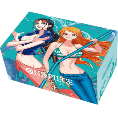One Piece Card Game - Official Storage Box Nami & Robin Limited Edition !