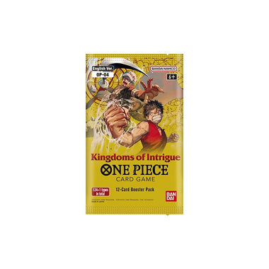 One Piece Card Game - Booster 12 Cartes OP04 Kingdoms of Intrigue ANGLAIS