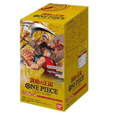 One Piece Card Game - Display 24 Boosters OP04 Kingdoms of Intrigue "JAPONAIS"