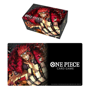 One Piece Card Game - Playmat et Storage Box "Captain" Kid !