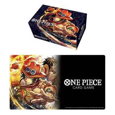 One Piece Card Game - Playmat et Storage Box Portgas.D. Ace !