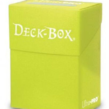 Ultra Pro - Standard Deck Box Jaune Citron