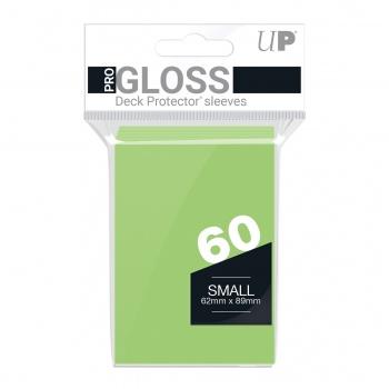 Ultra Pro - Protèges Cartes par 60 Citron Vert Deck Protector Small Gloss (Yu-Gi-Oh)