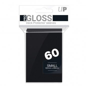 Ultra Pro - Protèges Cartes par 60 Noir Deck Protector Small Gloss (Yu-Gi-Oh)