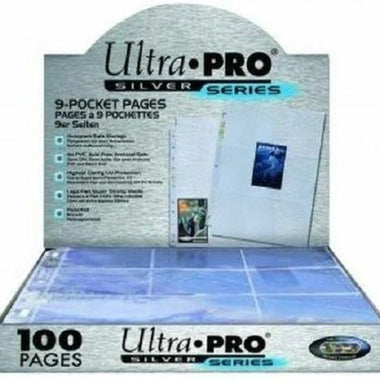 Ultra Pro ! Feuilles classeur Silver 9 Pocket Series Boite de 100