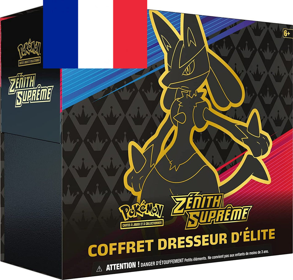 Pokémon ! Coffret ETB - Épée et Bouclier "Zénith Suprême" Dresseur d'Elite EB12.5 - Français !