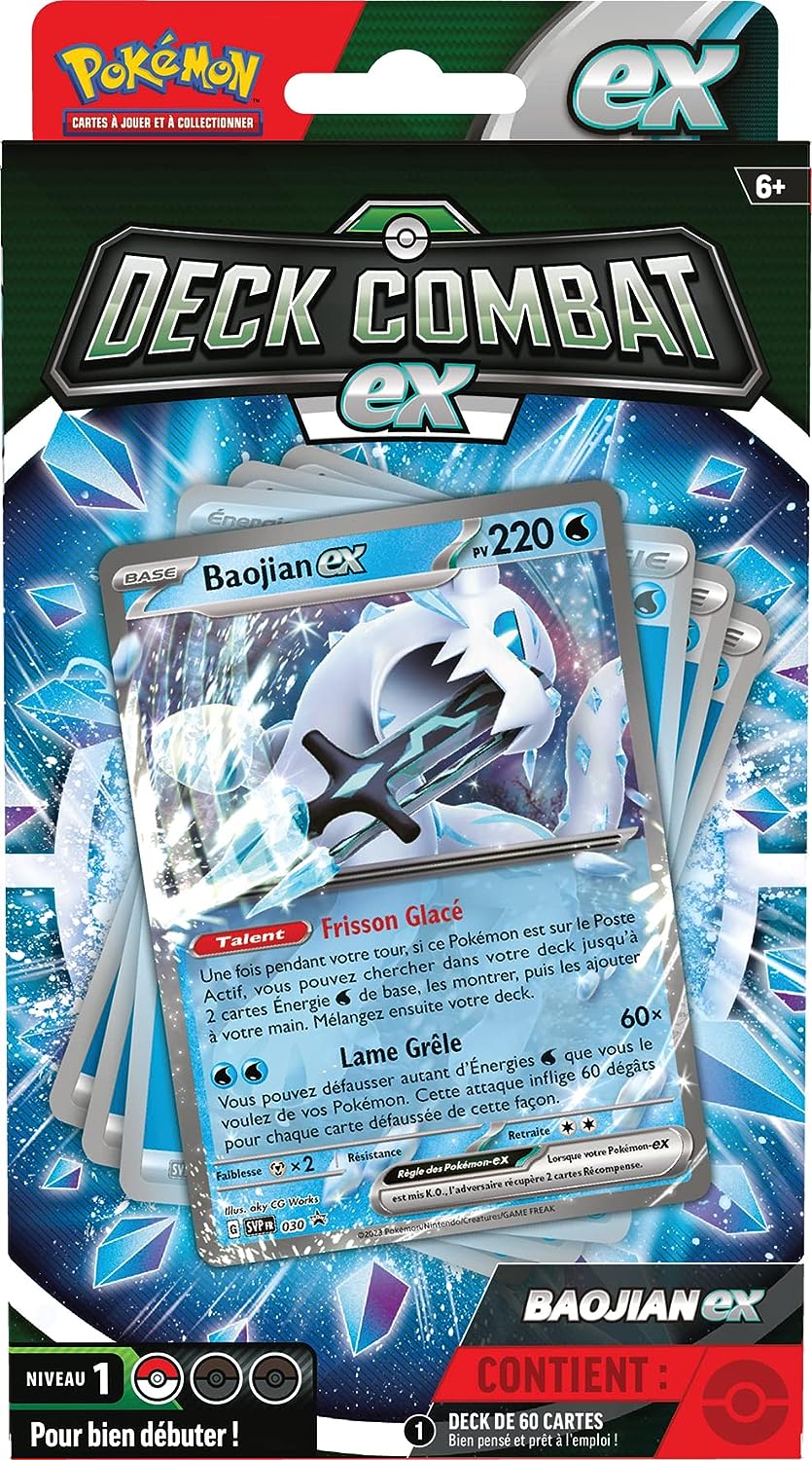 Pokémon ! Deck de Combat EX "Baojian EX" Français !