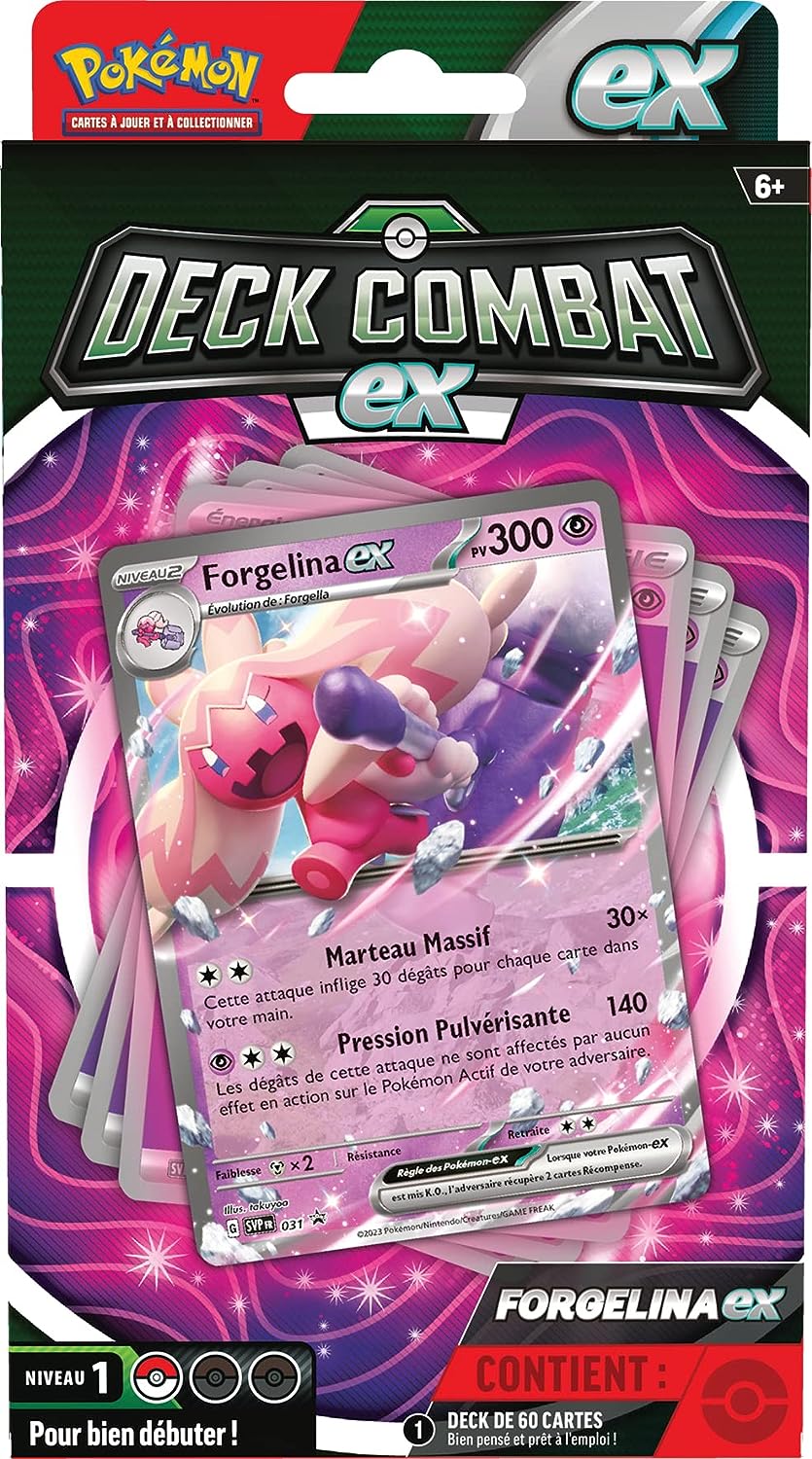 Pokémon ! Deck de Combat EX "Forgelina EX" Français !