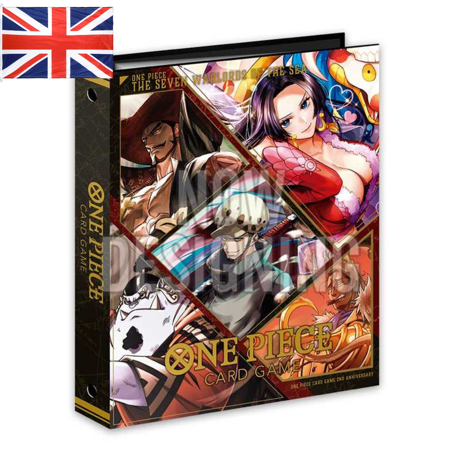One Piece Card Game ! "Seven Warlords of the Sea" Binder Set - Anglais
