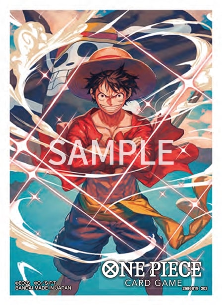 One Piece Card Game ! 70  Sleeves "Monkey D. Luffy" V.3 !