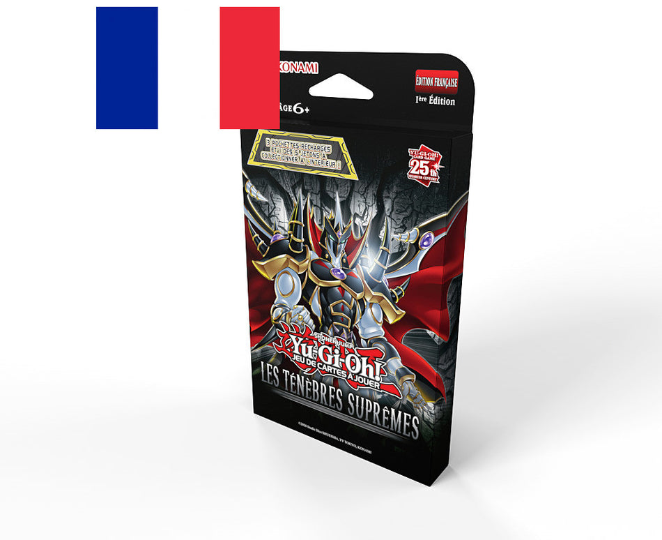 Yu-Gi-Oh ! Pack de 3 Boosters Les Ténèbres Suprêmes - FR