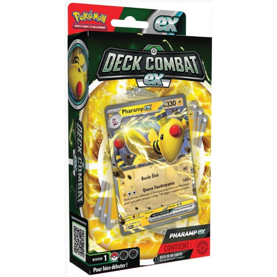 Pokémon ! Deck de Combat EX "Pharamp EX" Français !