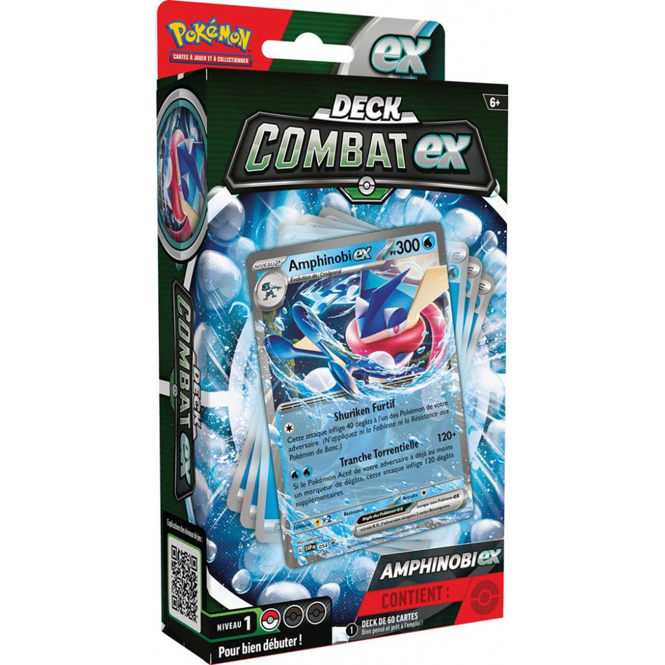 Pokémon ! Deck de Combat EX "Amphinobi EX" Français !