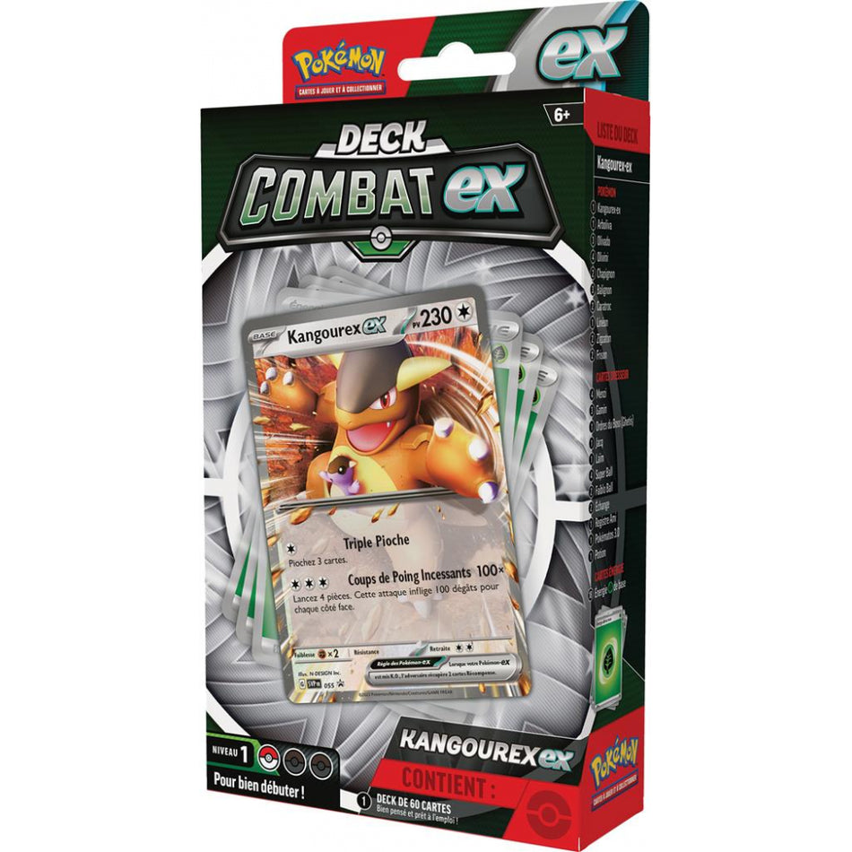 Pokémon ! Deck de Combat EX "Kangourex EX" Français !