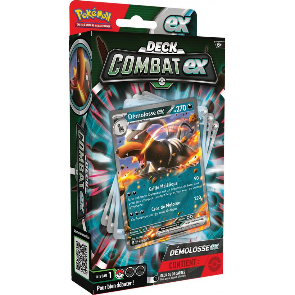 Pokémon ! Deck de Combat EX "Démolosse EX" Français !