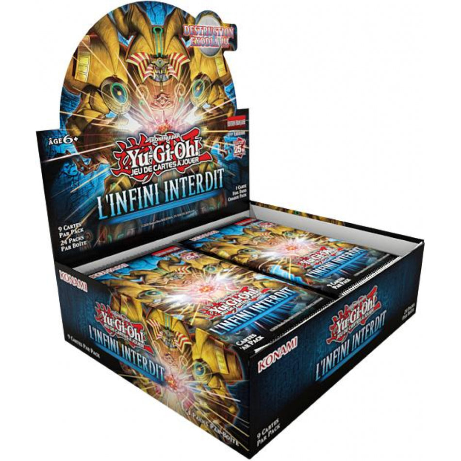 Yu Gi Oh ! Display "L'Infini Interdit" Boite de 24 Boosters Version Française !