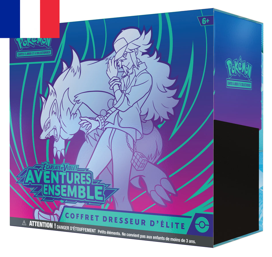 Pokémon ! Coffret ETB - "Écarlate et Violet" Aventures Ensemble - Dresseur d'Elite EV09 FR