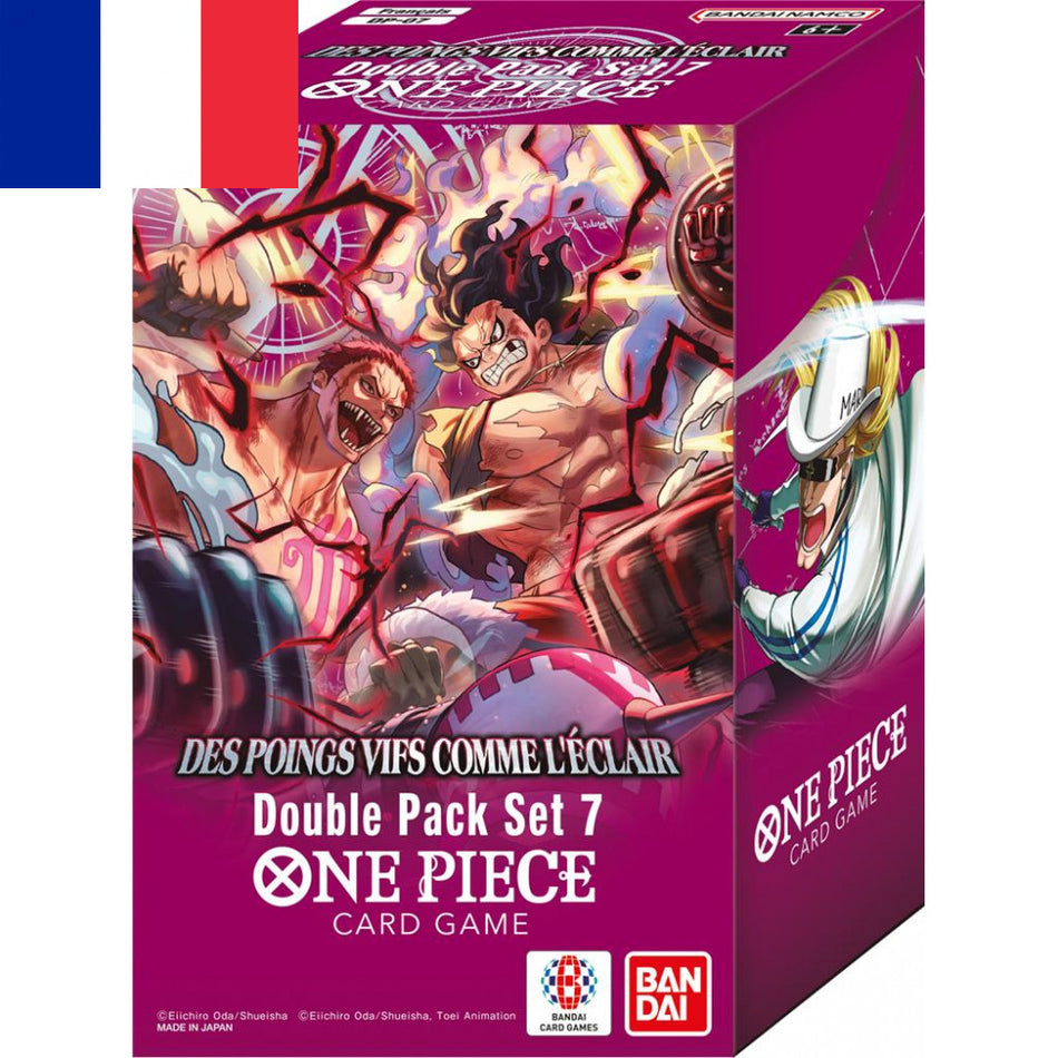 One Piece Card Game ! Double Pack Vol.7 (DP07) Set OP11 ! Version Française