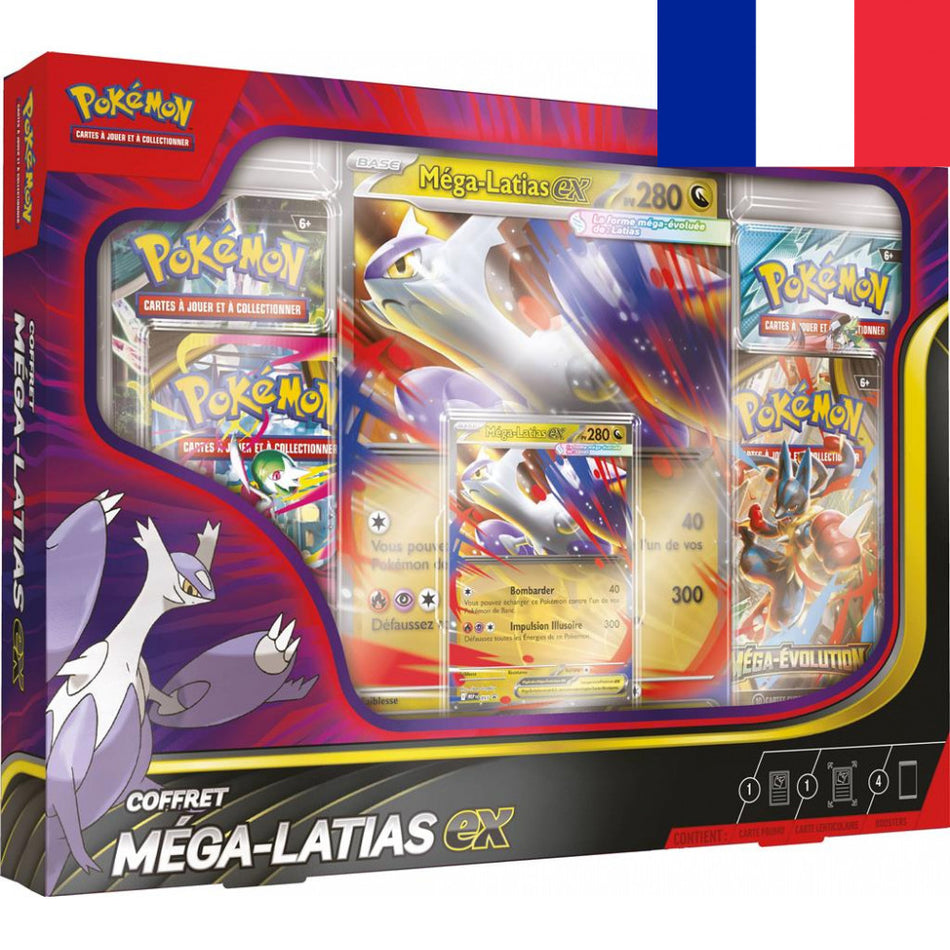 Pokémon ! Coffret Méga-Latias EX - Français !