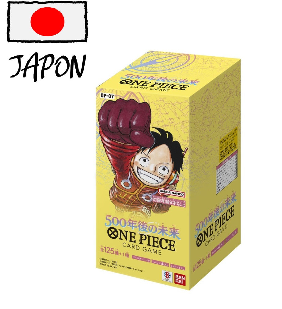 One Piece Card Game ! Display 24 Boosters OP07 "500 Years in the future" Version Japonaise !