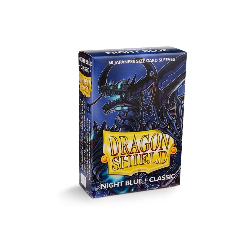 Dragon Shield ! 60 Protèges Cartes Taille Small Night Blue/Bleu Nuit (Japonais) !