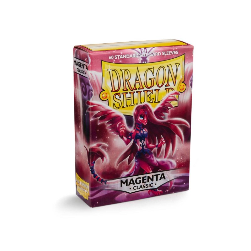 Dragon Shield ! 60 Protèges Cartes Couleur Magenta Taille Standard !