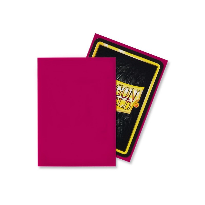 Dragon Shield ! 60 Protèges Cartes Couleur Magenta Taille Standard !