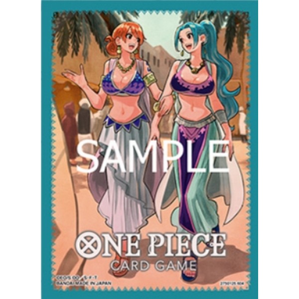 One Piece Card Game ! 70 Sleeves "Nami & Vivi" !