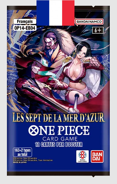 One Piece Card Game - Booster OP14 "LES SEPT DE LA MER D'AZUR" - Français
