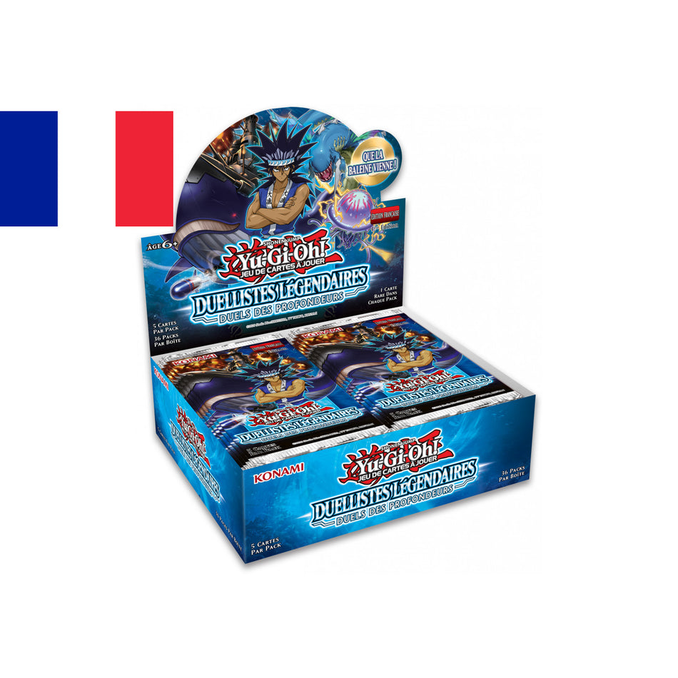 Yu-Gi-Oh ! Display Duellistes Légendaires "Duels des Profondeurs" 36 Boosters Version Française !