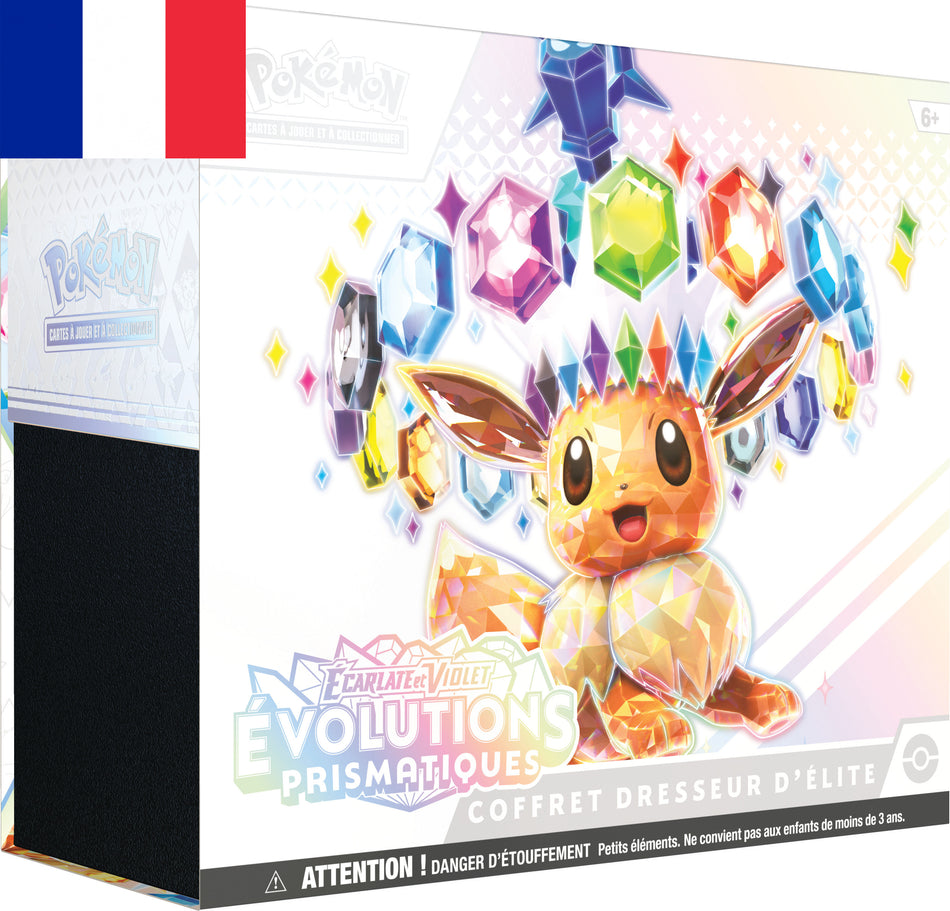 Pokémon ! Coffret ETB - "Ecarlate et Violet" Évolutions Prismatiques  EV08.5 - Français !