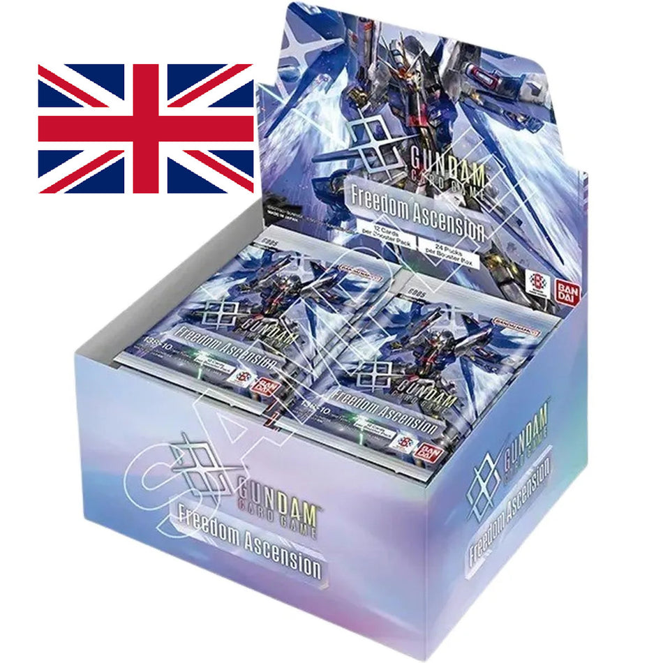Gundam ! Display 24 Boosters Freedom Ascension GD05 - Anglais !