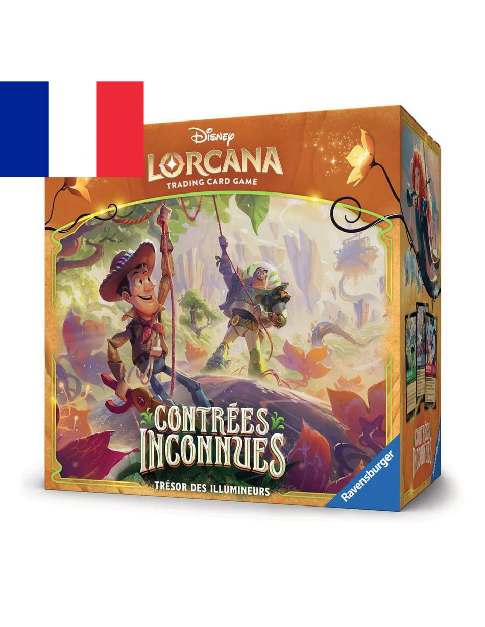 Disney Lorcana ! Coffret Trésor des Illumineurs Chapitre 12 "Contrées Inconnues" - Français !