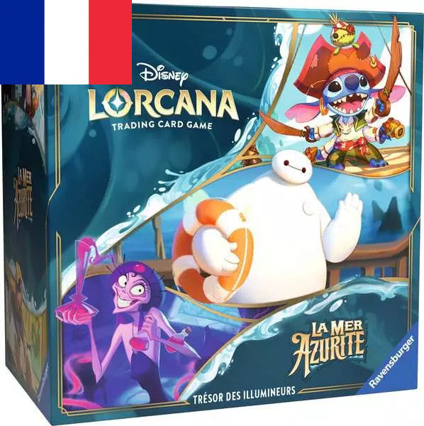 Disney Lorcana ! Set 6 - Trésor des Illumineurs "La Mer Azurite" Français !