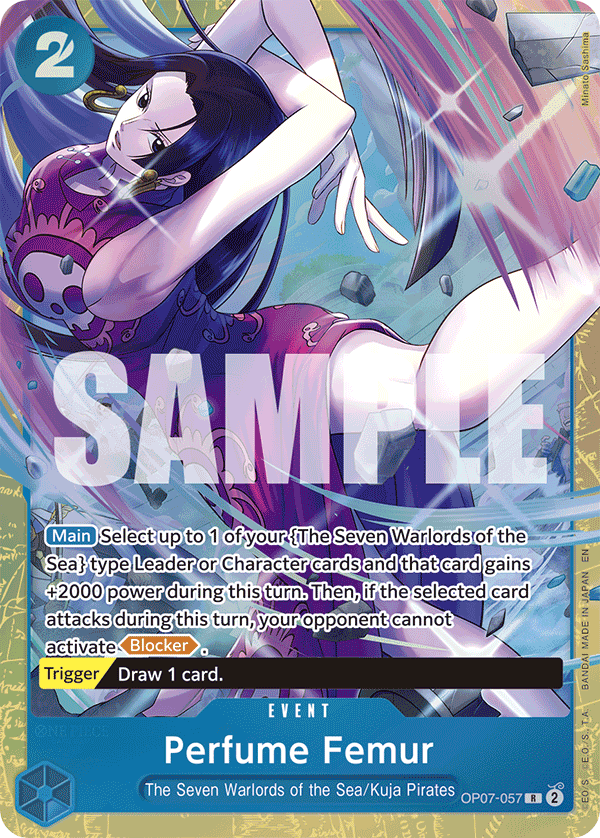 One Piece Card Game ! Carte Perfume Femur OP07-057