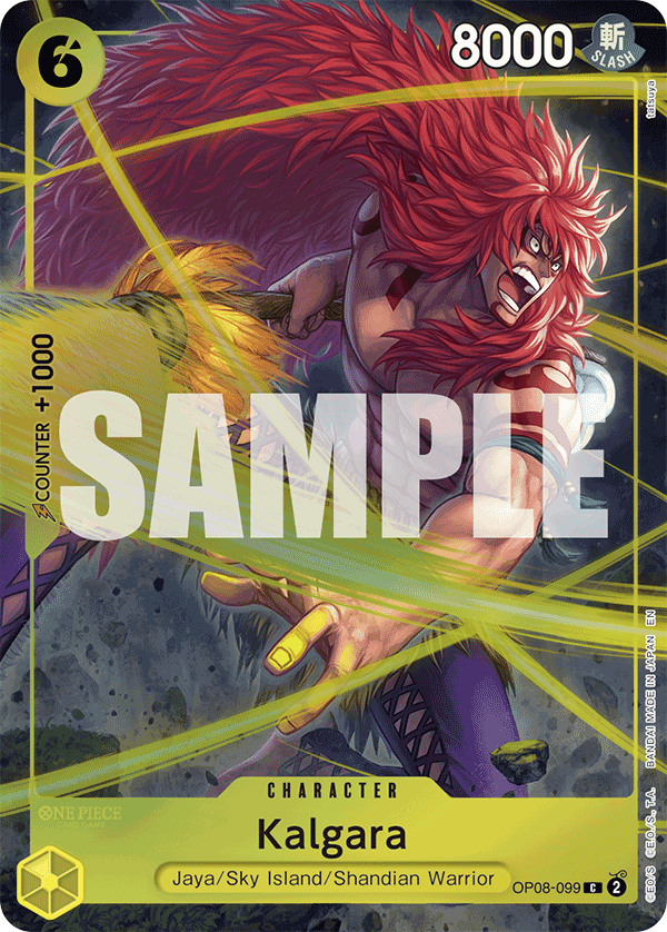 One Piece Card Game ! Carte Kalgara OP08-099