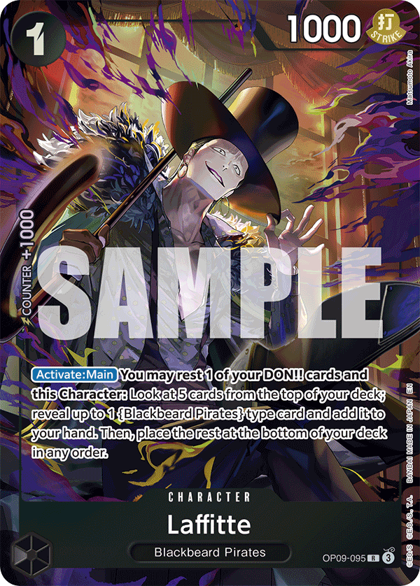 One Piece Card Game ! Carte Laffitte OP09-095
