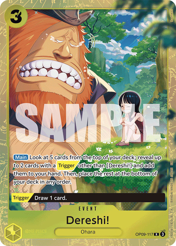 One Piece Card Game ! Carte Dereshi ! OP09-117