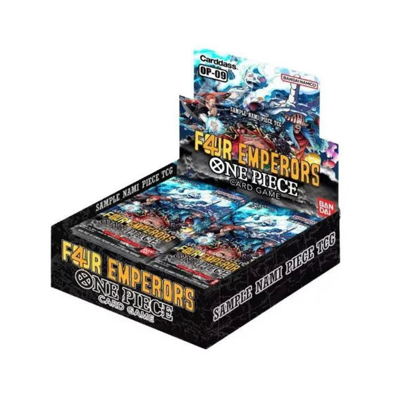 PRECOMMANDE ! One Piece Card Game - Display 24 Boosters OP09 "The Four Emperors" Version Anglaise !