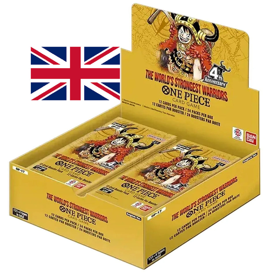 One Piece ! Display OP17 "The World's Strongest Warriors" - Anglais !