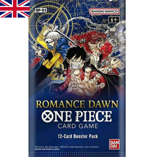 One Piece Card Game ! Booster ROMANCE DAWN OP01 - Version Anglaise !