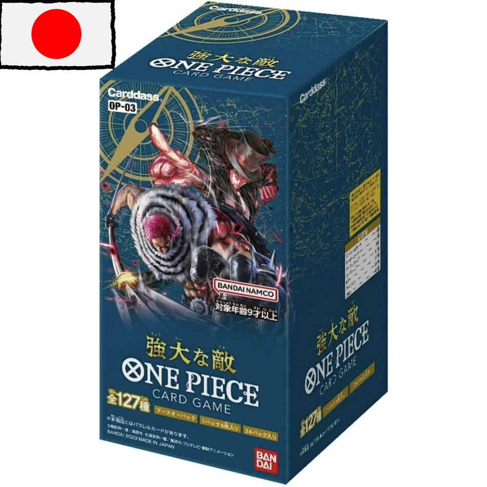 One Piece Card Game ! Display 24 Boosters OP03 "PILLARS OF STRENGTH" Version Japonaise !