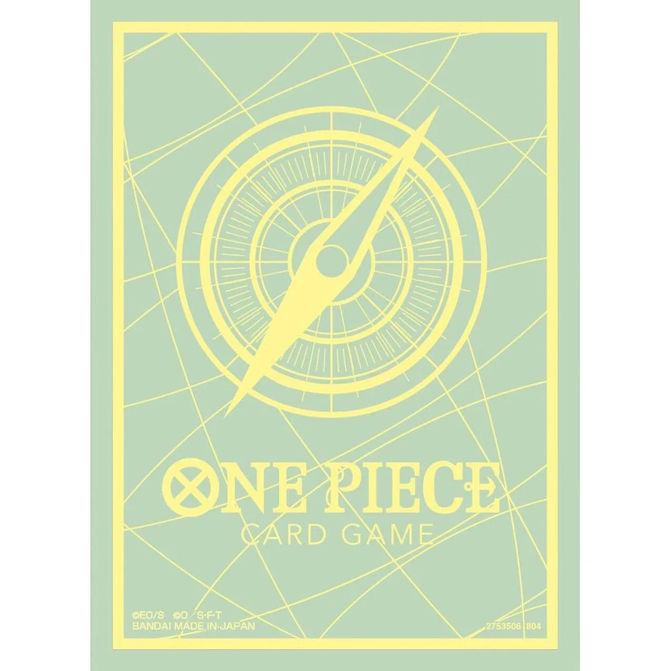 One Piece Card game ! 70 Sleeves Yellow/Green
