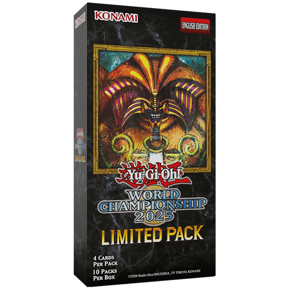Yu-Gi-Oh - Display de 10 Boosters WCS Ltd Pack 2025 - Anglais !