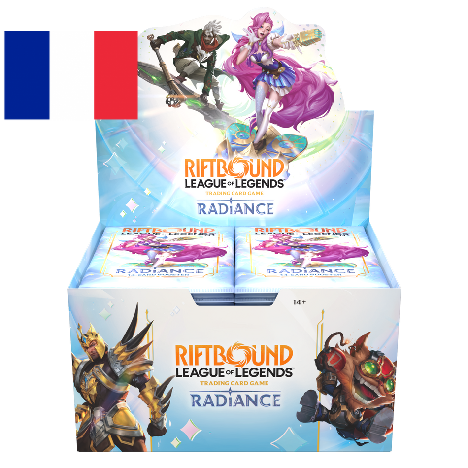 Riftbound ! League of Legends Display 24 Boosters "Radiance" - Français !