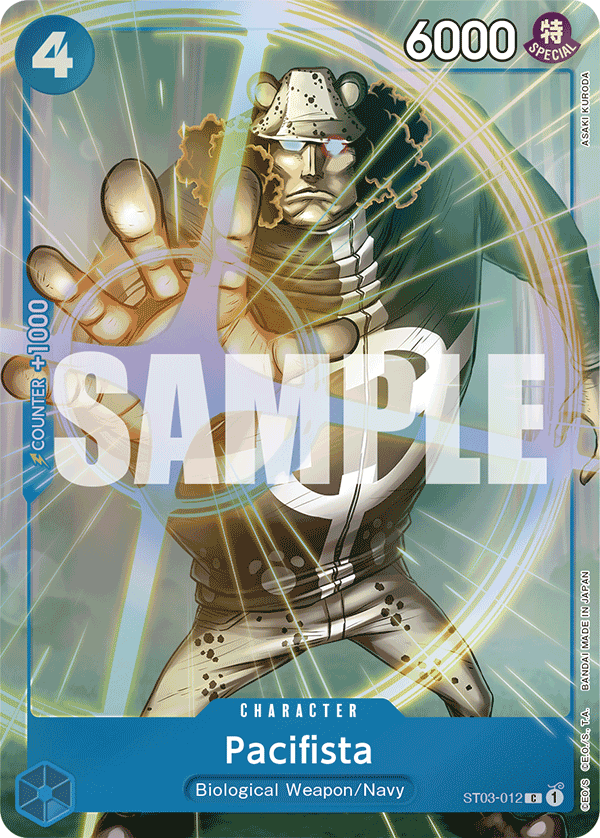 One Piece Card Game ! Carte Pacifista ST03-012